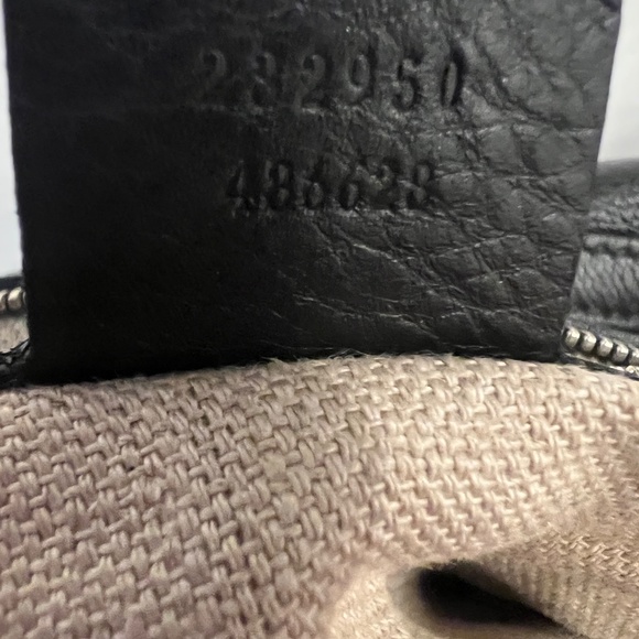 XL GUCCI ICON BIT Pebble Leather Black HOBO & Cross-body Bag - Picture 16 of 17